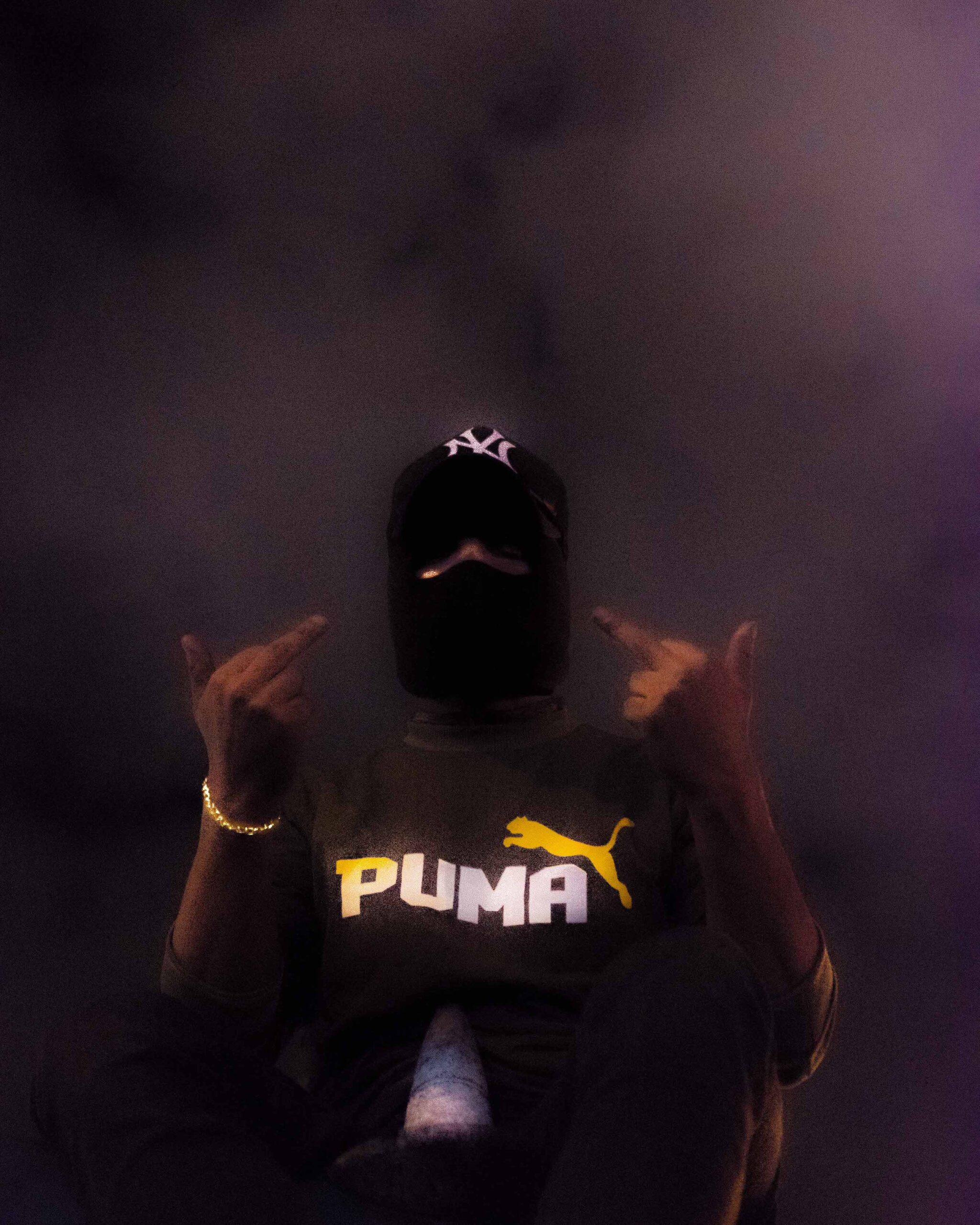 th_cak-00011 Protester giving the middle finger. 3 December 2019.