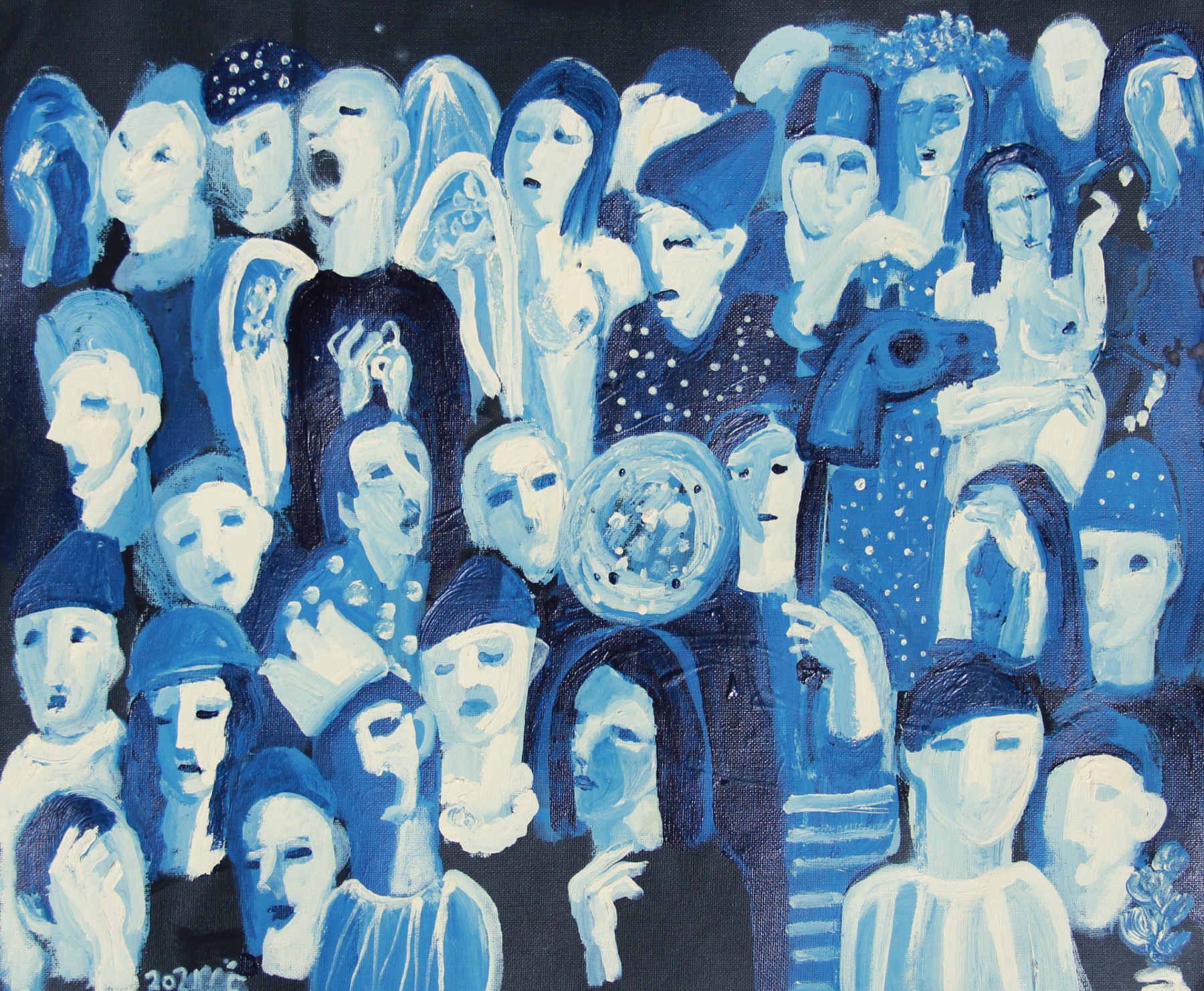 The Lives of Others 51 The Lives of Others 51 | 2021 | acrylic on canvas | 30 x 40 cm